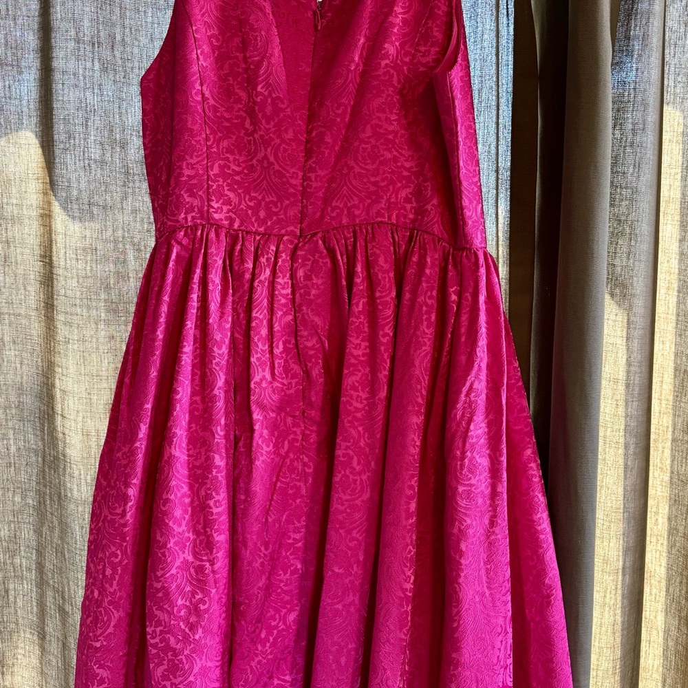 NY&Company Sleeveless Jacquard Fit and Flare Dress